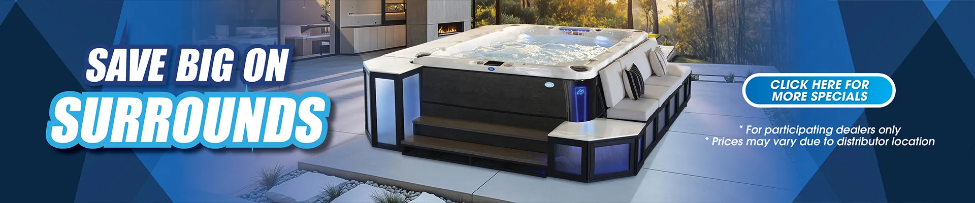 Calspas hot tub being used in a family setting - Inglewood