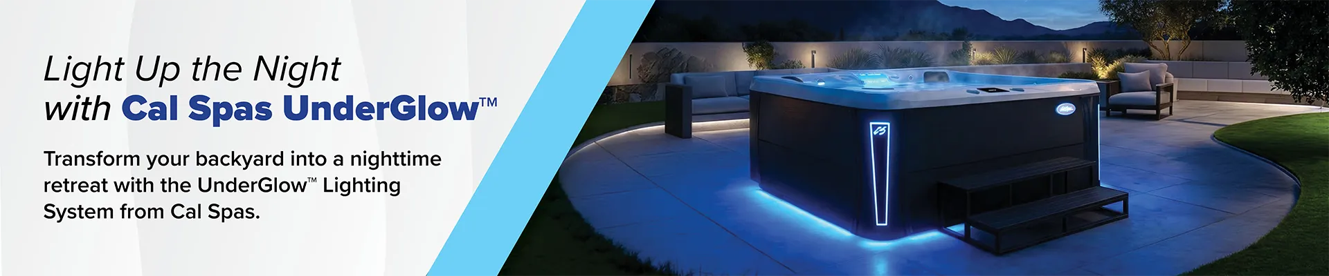 Calspas hot tub being used in a family setting - Inglewood